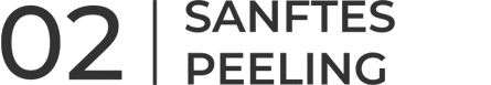 Sanftes Peeling