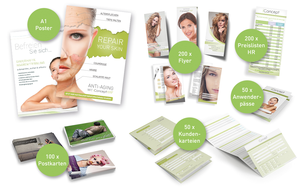 Marketingpaket iConcept XRF